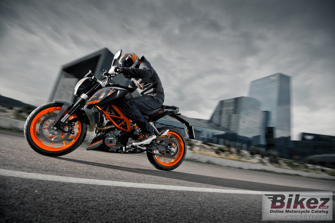 KTM 390 Duke ABS poster